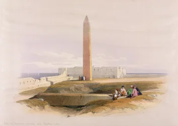 Obelisk von Alexandria, allgemein als Cleopatra